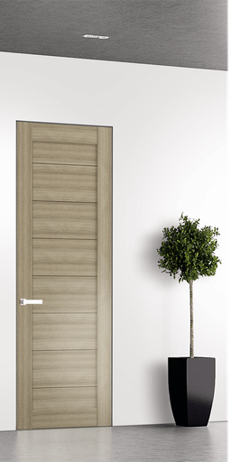 ERMI SHAMBOR DOUBLE INVISIBLE METAL FRAME BELLDINNI MODERN INTERIOR DOOR - 1
