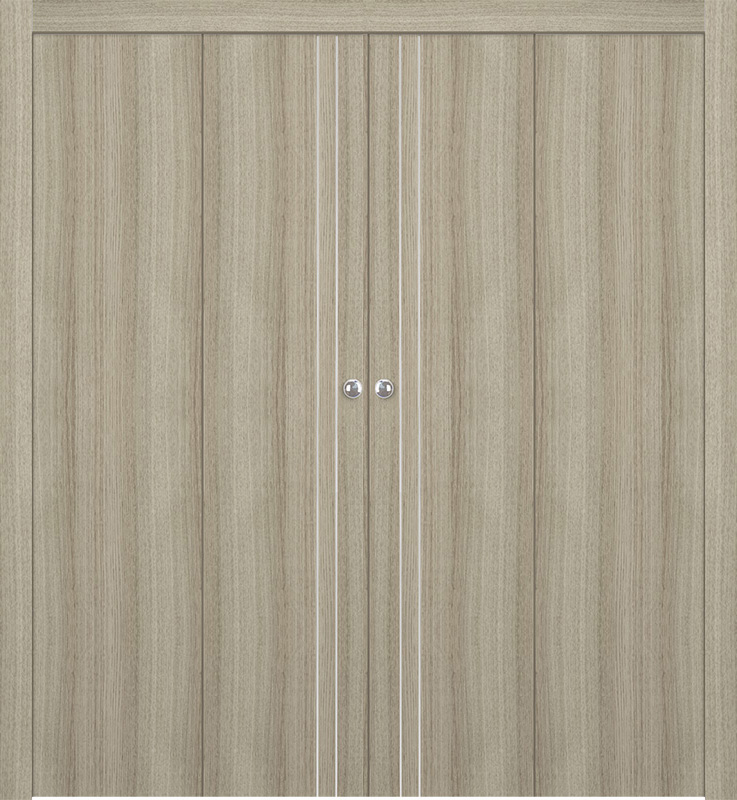 OPTIMA 2V SHAMBOR DOUBLE BI-FOLD BELLDINNI MODERN INTERIOR DOOR - 1