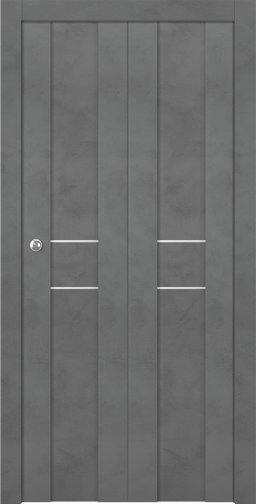 AVON 01 2HN DARK URBAN BI-FOLD BELLDINNI MODERN INTERIOR DOOR - 1