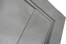 AVON 207 VETRO DARK URBAN INVISIBLE METAL FRAME BELLDINNI MODERN INTERIOR DOOR - 6