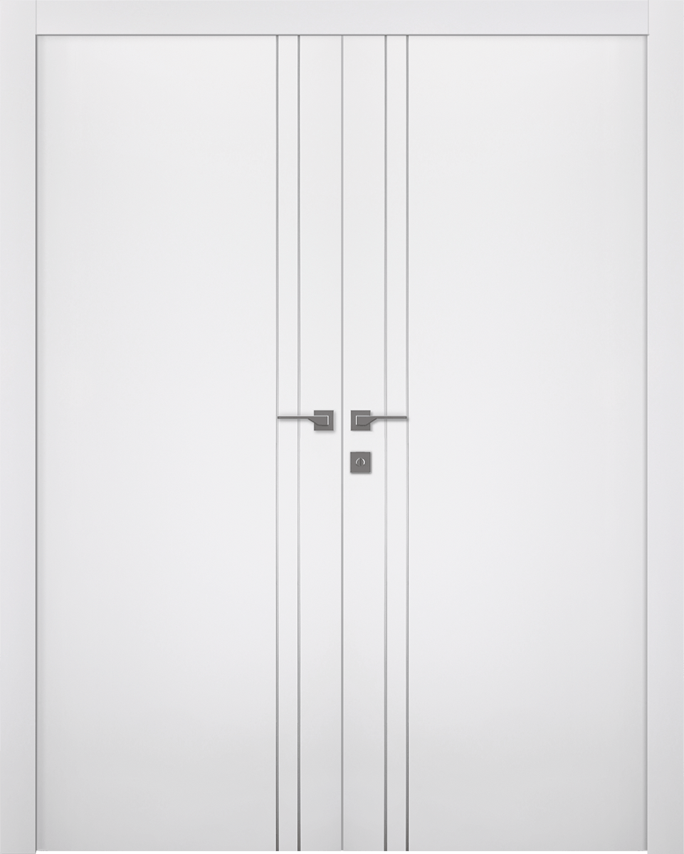 PALLADIO 2V BIANCO NOBLE CLOSET BELLDINNI MODERN INTERIOR DOOR - 1