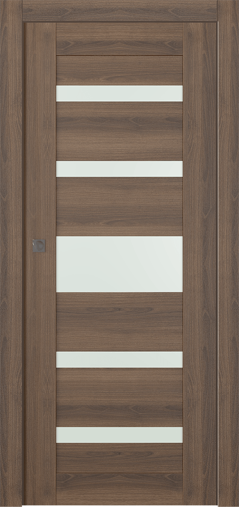 AVON 07-05 VETRO PECAN NUTWOOD POCKET DOORS BELLDINNI MODERN INTERIOR DOOR - 1
