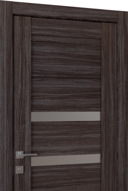 DORA VETRO GRAY OAK SWING BELLDINNI MODERN INTERIOR DOOR - 3