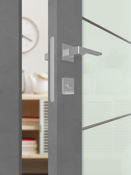 AVON 5 LITE VETRO DARK URBAN DOUBLE BELLDINNI MODERN INTERIOR DOOR - 4