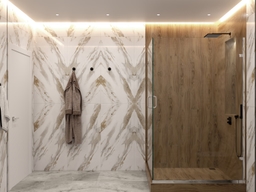 SMART PRO FLAT POLAR WHITE BARN BELLDINNI MODERN INTERIOR DOOR - 3