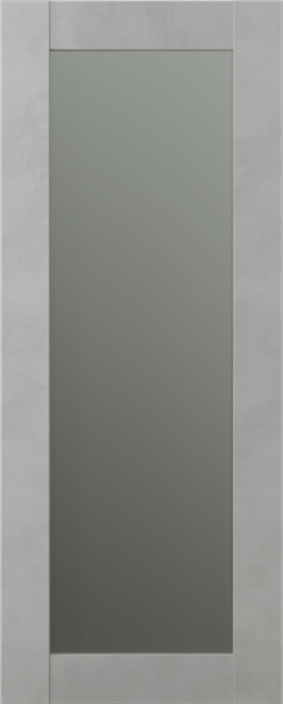 AVON 207 VETRO LIGHT URBAN SLAB BELLDINNI MODERN INTERIOR DOOR - 1
