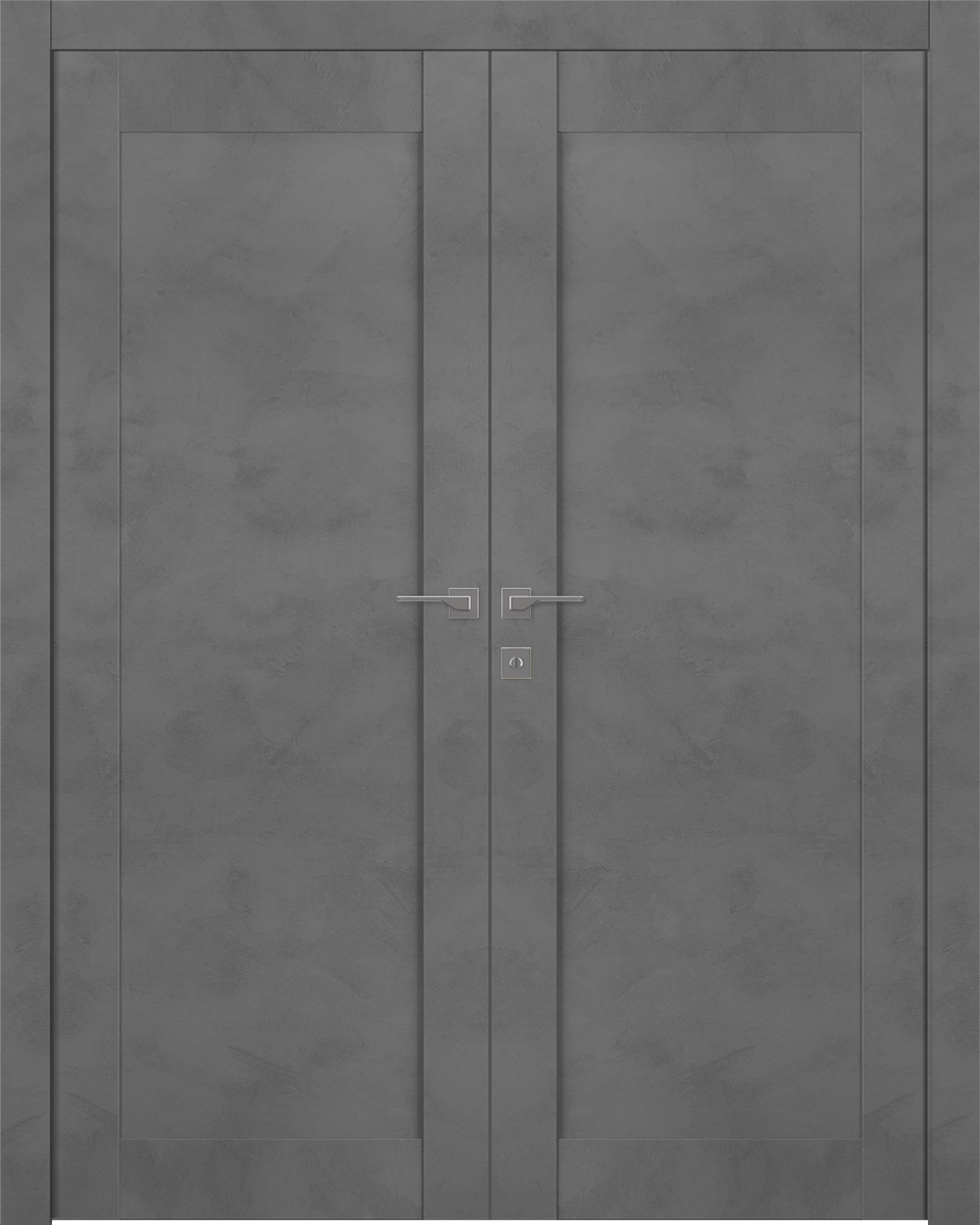 AVON 07 DARK URBAN DOUBLE BELLDINNI MODERN INTERIOR DOOR - 1