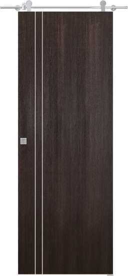 OPTIMA 2V VERALINGA OAK DOUBLE BARN BELLDINNI MODERN INTERIOR DOOR - 1