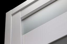 GINA VETRO BIANCO NOBLE DOUBLE POCKET DOORS BELLDINNI MODERN INTERIOR DOOR - 2