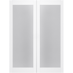 PALLADIO 207 VETRO BIANCO NOBLE BYPASS BELLDINNI MODERN INTERIOR DOOR - 2