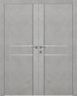 AVON 01 2HN LIGHT URBAN DOUBLE BELLDINNI MODERN INTERIOR DOOR - 1