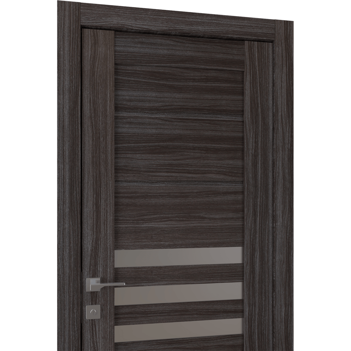 DOME VETRO GRAY OAK SWING BELLDINNI MODERN INTERIOR DOOR - 3