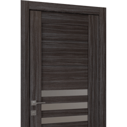 DOME VETRO GRAY OAK SWING BELLDINNI MODERN INTERIOR DOOR - 3