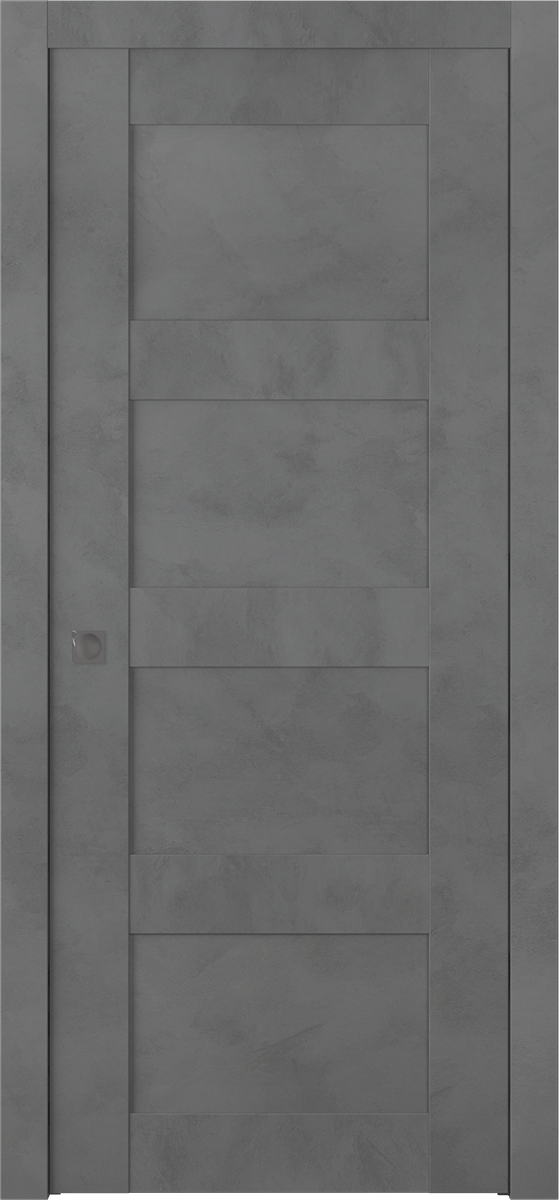 AVON 07 3R DARK URBAN POCKET BELLDINNI MODERN INTERIOR DOOR - 1