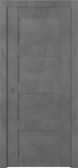 AVON 07 3R DARK URBAN POCKET BELLDINNI MODERN INTERIOR DOOR - 1