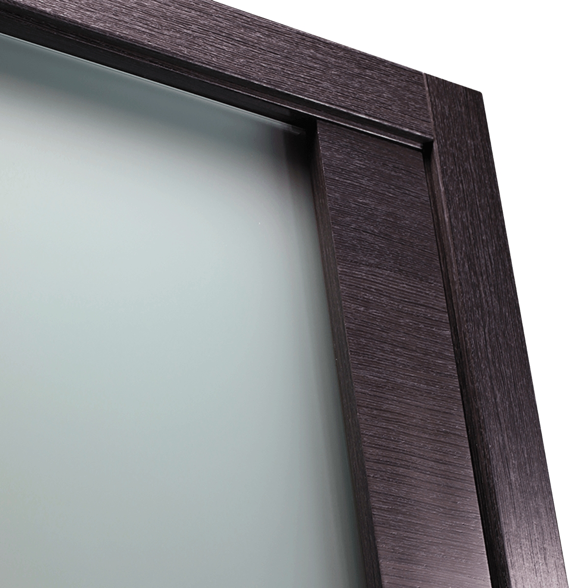 AVANTI 202 VETRO BLACK APRICOT DOUBLE BARN BELLDINNI MODERN INTERIOR DOOR - 3