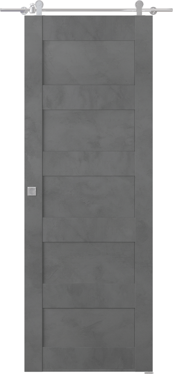 AVON 07 4R DARK URBAN BARN BELLDINNI MODERN INTERIOR DOOR - 1
