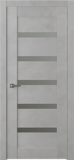 AVON 07-04 VETRO LIGHT URBAN SWING BELLDINNI MODERN INTERIOR DOOR - 1
