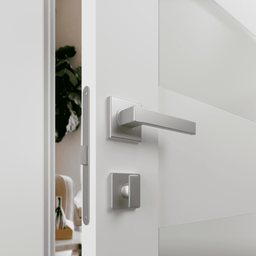RITA VETRO SNOW WHITE CLOSET BELLDINNI MODERN INTERIOR DOOR - 3