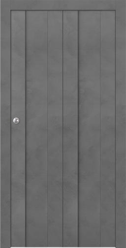 AVON 01 DARK URBAN DOUBLE BI-FOLD BELLDINNI MODERN INTERIOR DOOR - 1