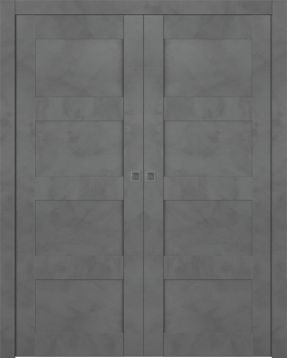 AVON 07 3R DARK URBAN DOUBLE POCKET BELLDINNI MODERN INTERIOR DOOR - 1