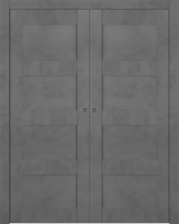 AVON 07 3R DARK URBAN DOUBLE POCKET BELLDINNI MODERN INTERIOR DOOR - 1