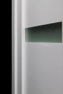 LEORA VETRO BIANCO NOBLE DOUBLE BARN BELLDINNI MODERN INTERIOR DOOR - 3