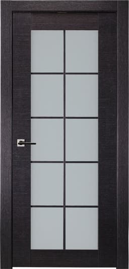 AVANTI 10 LITE VETRO BLACK APRICOT SWING BELLDINNI MODERN INTERIOR DOOR - 1