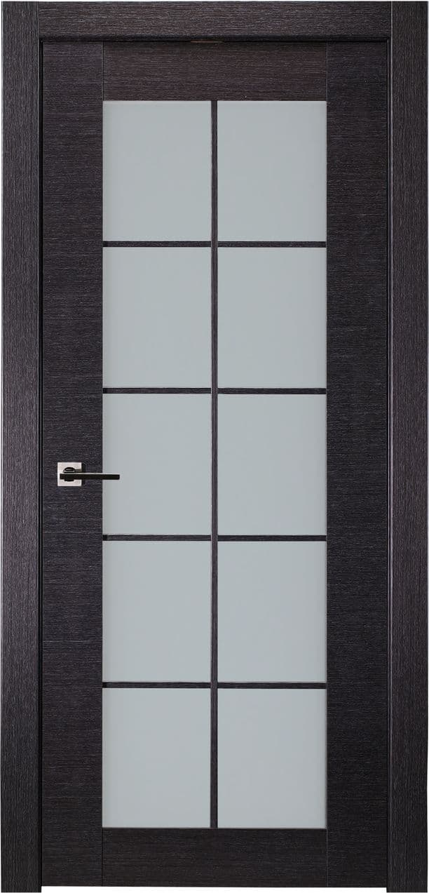 AVANTI 10 LITE VETRO BLACK APRICOT SWING BELLDINNI MODERN INTERIOR DOOR