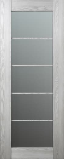 AVON 5 LITE VETRO RIBEIRA ASH SLAB BELLDINNI MODERN INTERIOR DOOR - 1