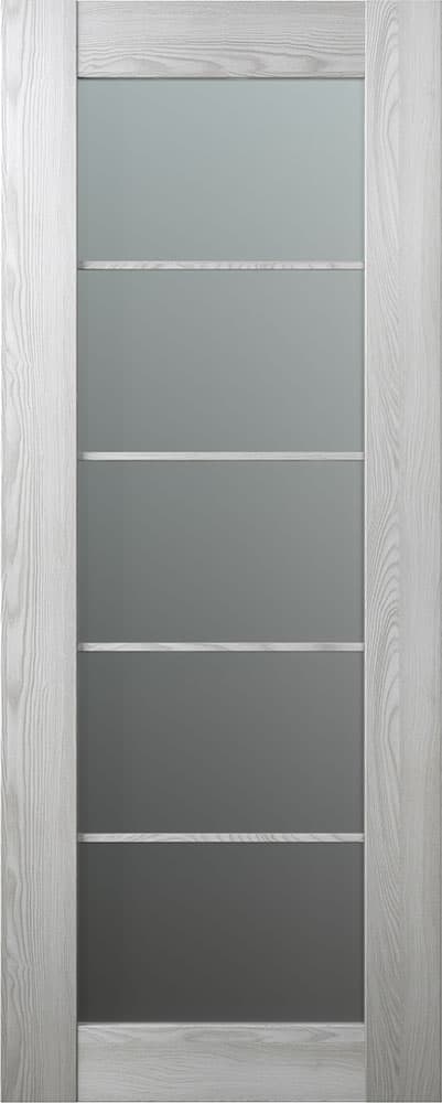AVON 5 LITE VETRO RIBEIRA ASH SLAB BELLDINNI MODERN INTERIOR DOOR - 1