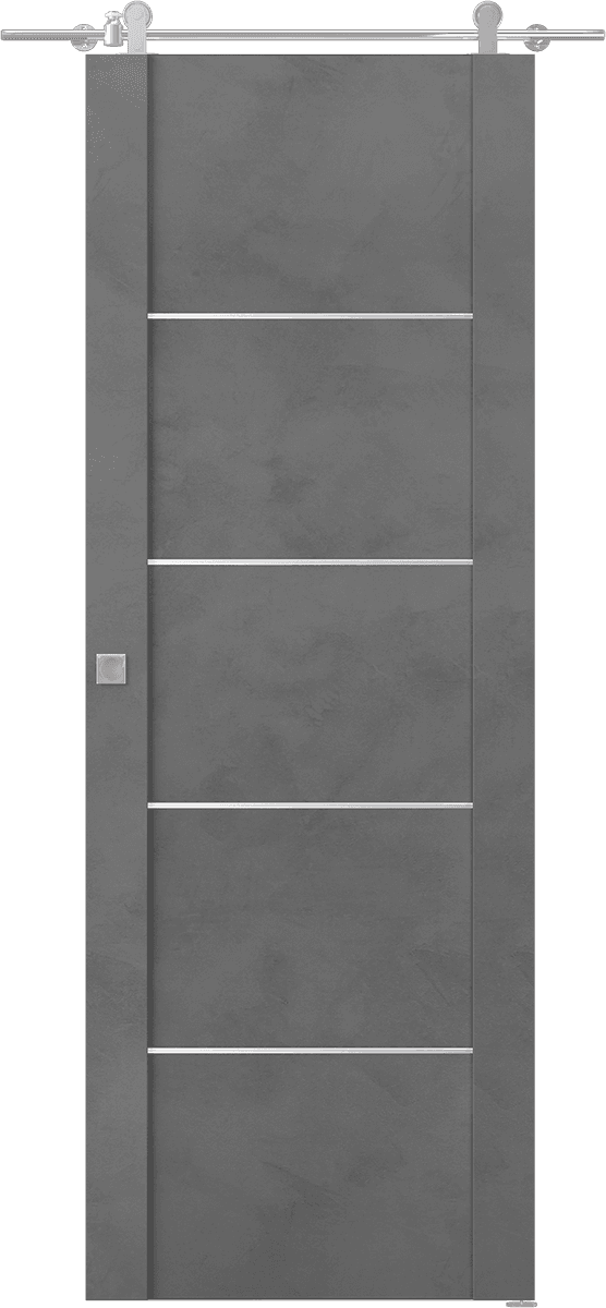 AVON 01 4H DARK URBAN BARN BELLDINNI MODERN INTERIOR DOOR - 1