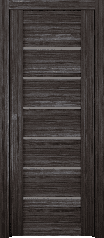 ALBA GRAY OAK POCKET BELLDINNI MODERN INTERIOR DOOR - 1