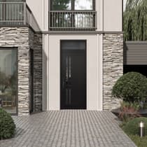 Modern Steel Front Door Diamond C6 - 4