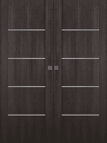 AVON 01 4H VERALINGA OAK DOUBLE MAGIC BELLDINNI MODERN INTERIOR DOOR - 1