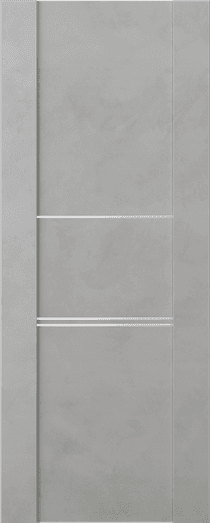 AVON 01 3H LIGHT URBAN SLAB BELLDINNI MODERN INTERIOR DOOR - 1