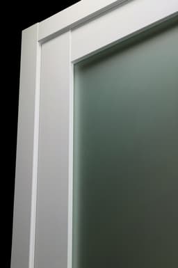 SMART PRO 207 VETRO POLAR WHITE INVISIBLE METAL FRAME BELLDINNI MODERN INTERIOR DOOR - 10