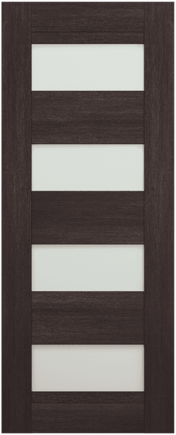 AVON 07-08 VETRO VERALINGA OAK SLAB DOORS BELLDINNI MODERN INTERIOR DOOR - 1