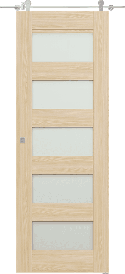 AVON 07-07 VETRO LOIRE ASH BARN DOORS BELLDINNI MODERN INTERIOR DOOR - 1
