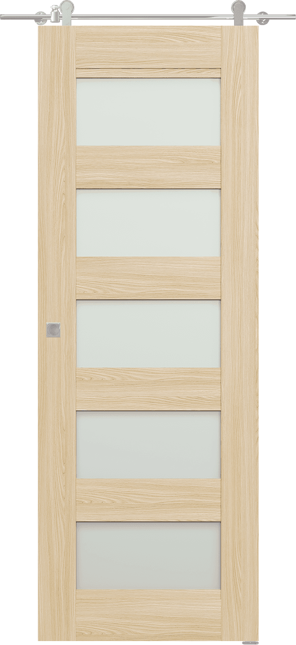 AVON 07-07 VETRO LOIRE ASH BARN DOORS BELLDINNI MODERN INTERIOR DOOR - 1