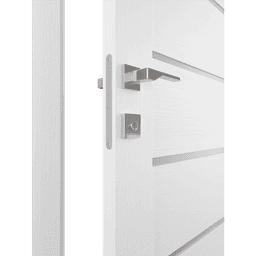 ALBA BIANCO NOBLE DOUBLE BELLDINNI MODERN INTERIOR DOOR - 2