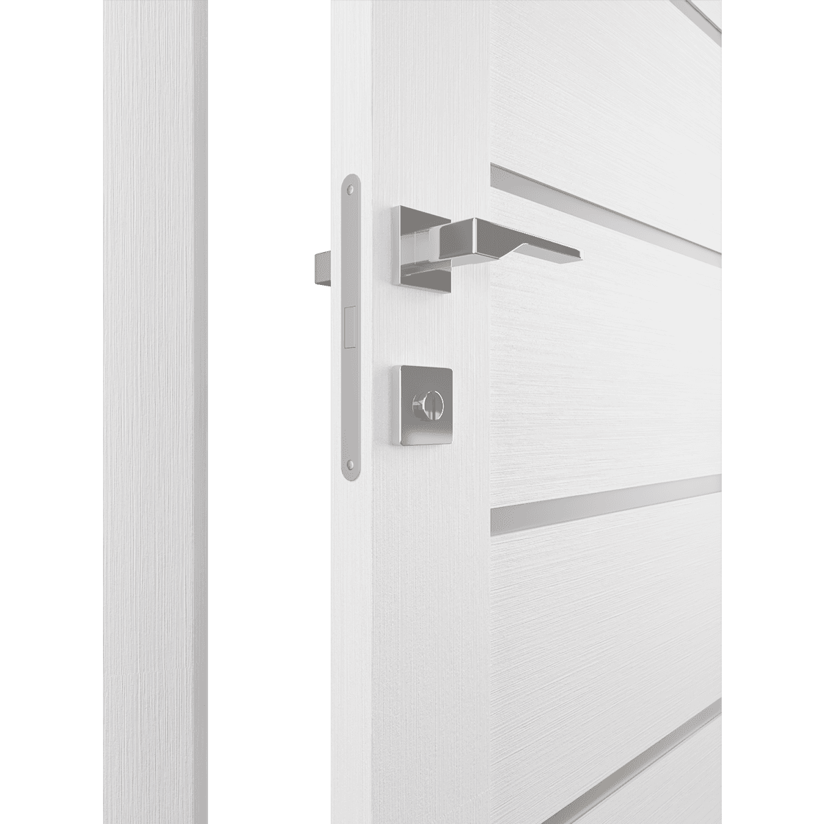 ALBA BIANCO NOBLE DOUBLE BELLDINNI MODERN INTERIOR DOOR - 2