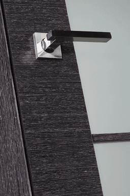 AVANTI 5 LITE VETRO BLACK APRICOT CLOSET BELLDINNI MODERN INTERIOR DOOR - 2