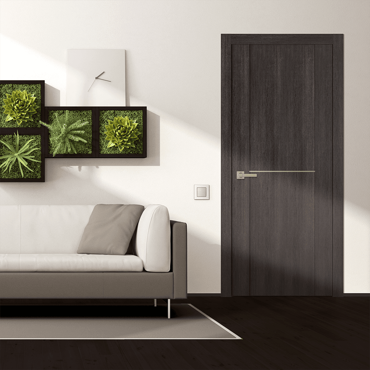 AVON 01 1H GOLD VERALINGA OAK SWING BELLDINNI MODERN INTERIOR DOOR - 2