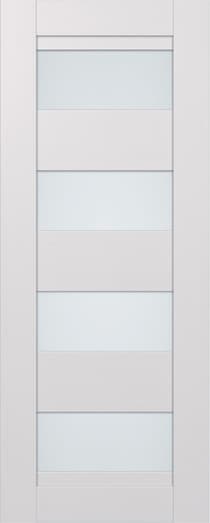 DELLA VETRO BIANCO NOBLE SLAB BELLDINNI MODERN INTERIOR DOOR - 1