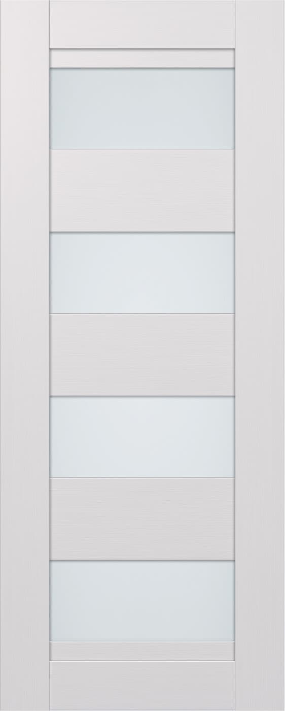 DELLA VETRO BIANCO NOBLE SLAB BELLDINNI MODERN INTERIOR DOOR - 1