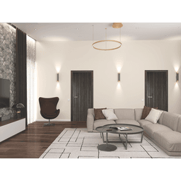 PALLADIO GRAY OAK DOUBLE POCKET DOORS BELLDINNI MODERN INTERIOR DOOR - 4