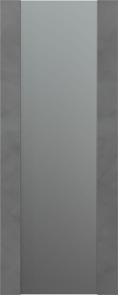 AVON 202 VETRO DARK URBAN SLAB BELLDINNI MODERN INTERIOR DOOR - 1