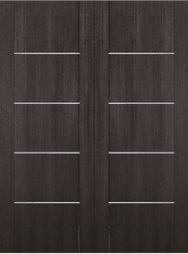 AVON 01 4H VERALINGA OAK DOUBLE BARN BELLDINNI MODERN INTERIOR DOOR - 2