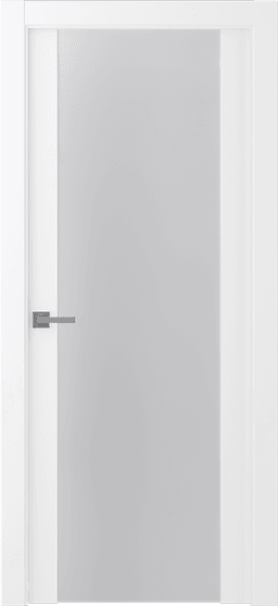 PALLADIO 202 VETRO BIANCO NOBLE SWING BELLDINNI MODERN INTERIOR DOOR - 1